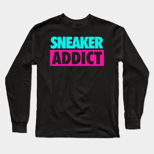 Sneaker Addict South Beach Long Sleeve T-Shirt by Tee4daily